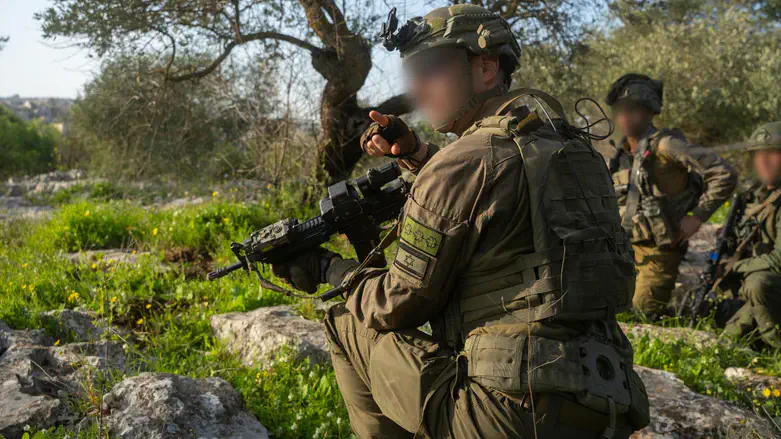 Combat soldiers in Lebanon