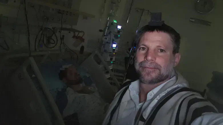 Bezalel Smotrich at his son's bedside