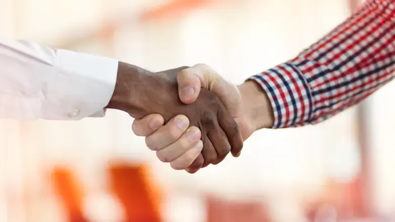 Cooperation between Blacks and Jews (illustrative)