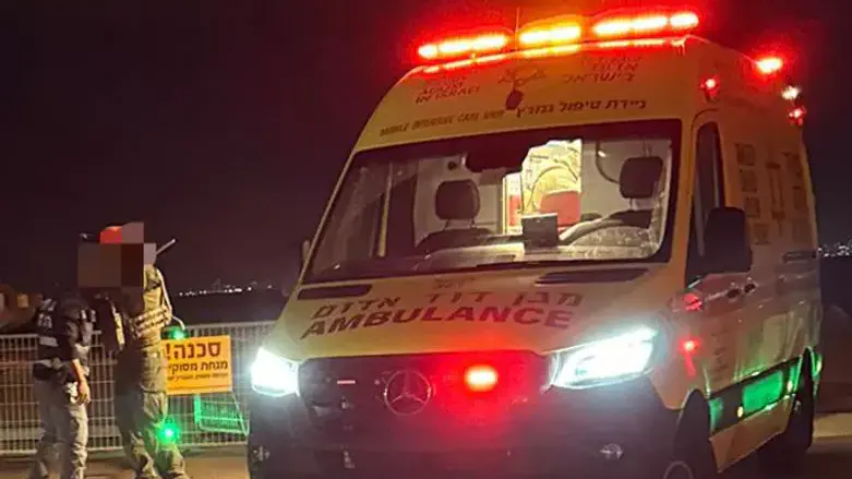 На месте аварии в Хайфе