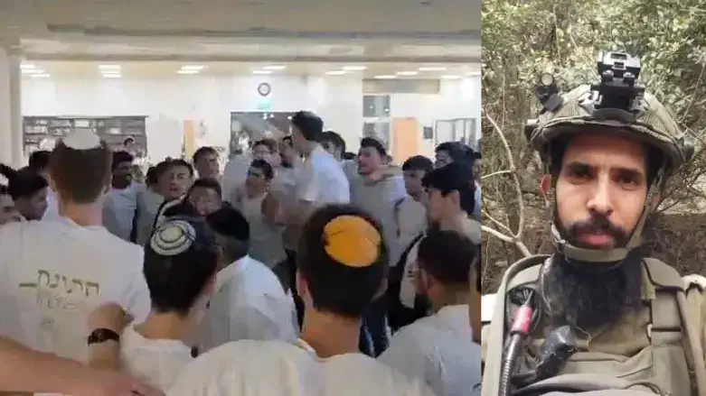 ההפקה המרגשת - ומסר מהקרב לתלמידים