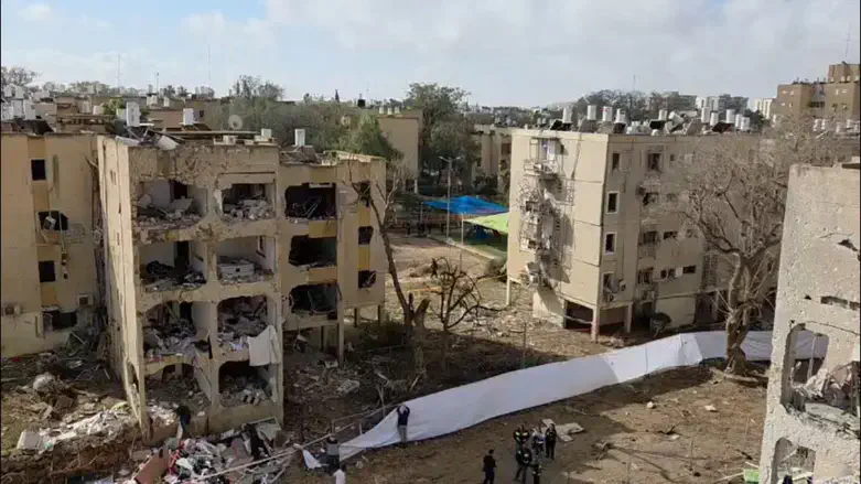 זירת הנפילה בערד