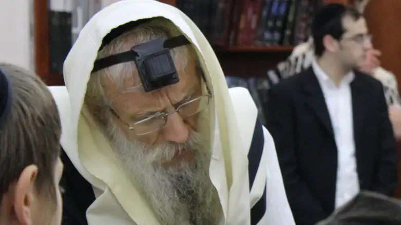 Josef Mendelevich at the  syagogue