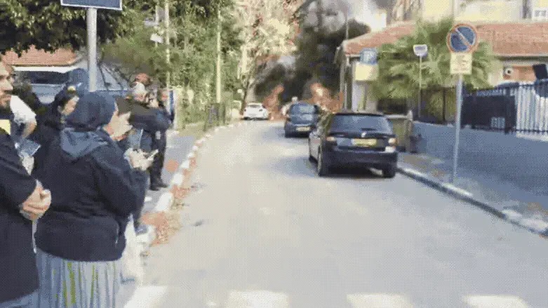 Место падения ракеты