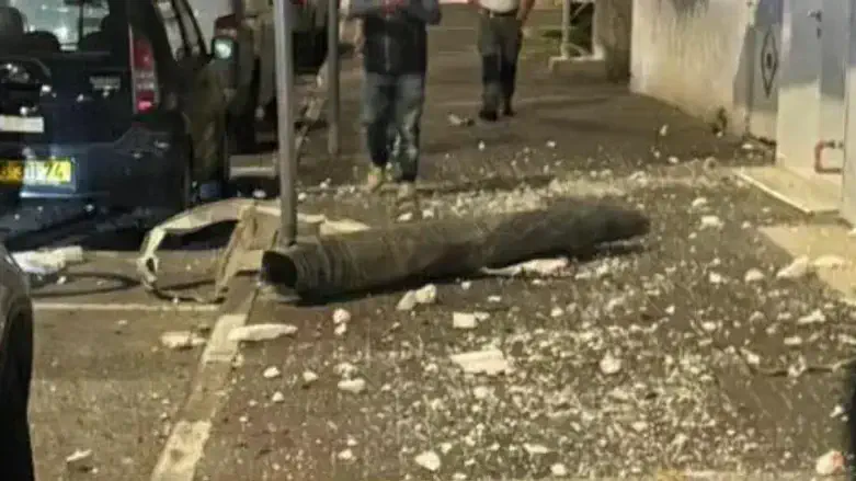 rocket fired at northern Israel