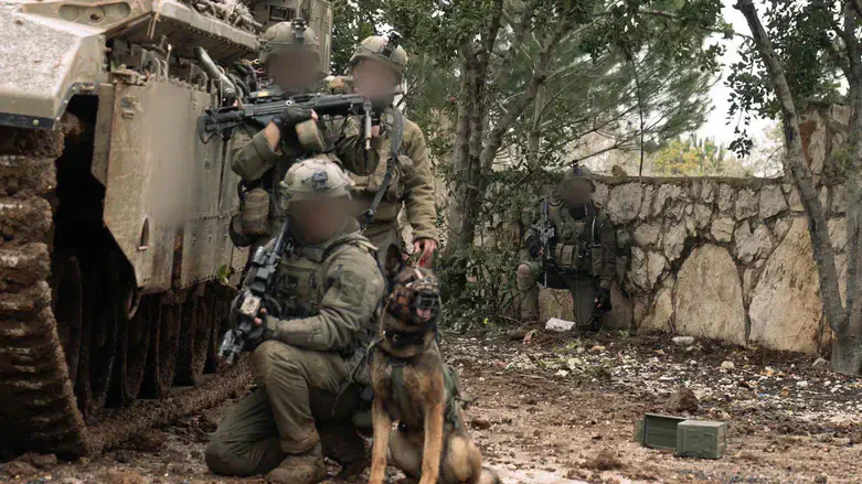 Givati soldiers in Lebanon