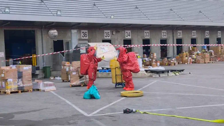 Hazardous materials incident at Ben Gurion International Airport