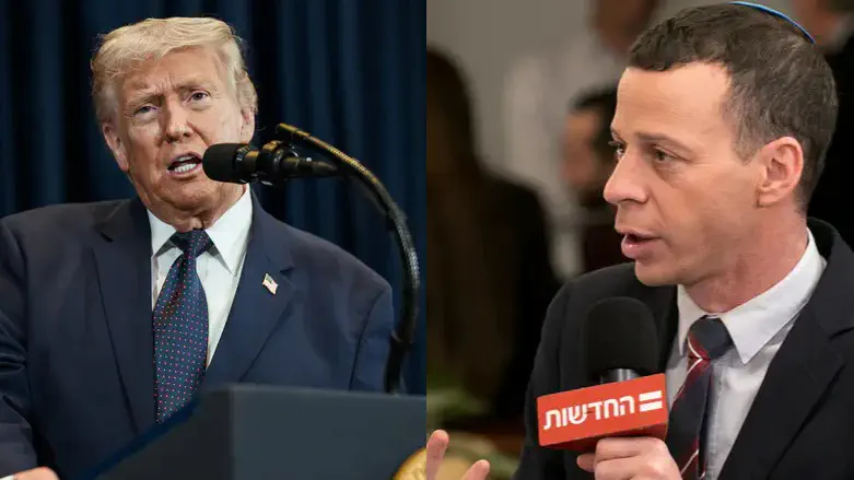 Donald Trump and Amit Segal