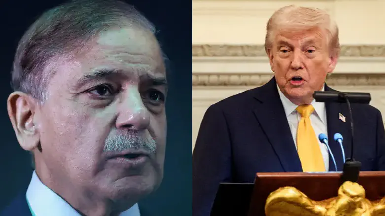 Shehbaz Sharif and Donald Trump