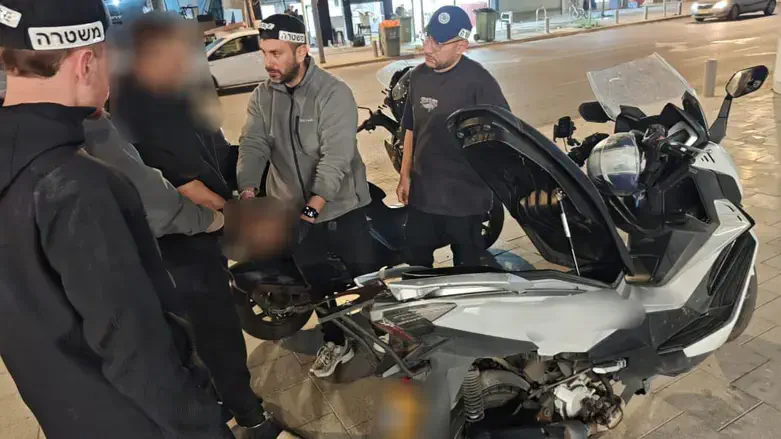 מעצר החשוד בגניבה