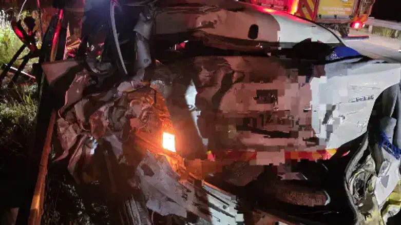 זירת התאונה