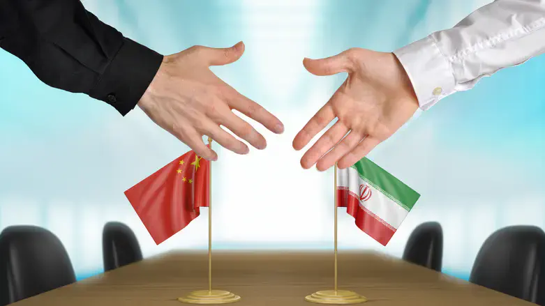 סין ואיראן. אילוסטרציה