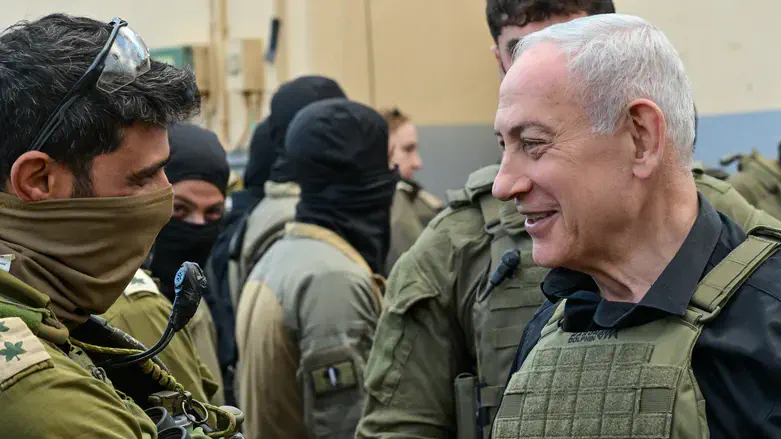 Netanyahu in southern Lebanon