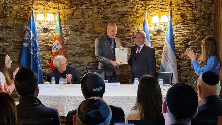 Amb. Rozenblat and Dr. Andrade