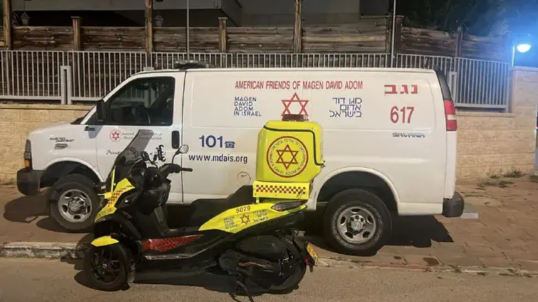 זירת הרצח בבאר שבע