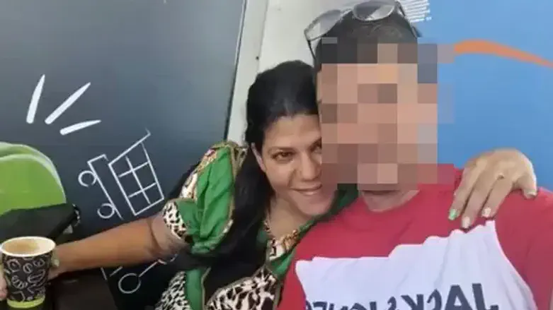Merav Edri z"l, with her partner who is suspected of murder
