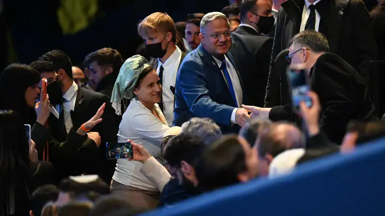 איתמר ואילה בן גביר בטקס