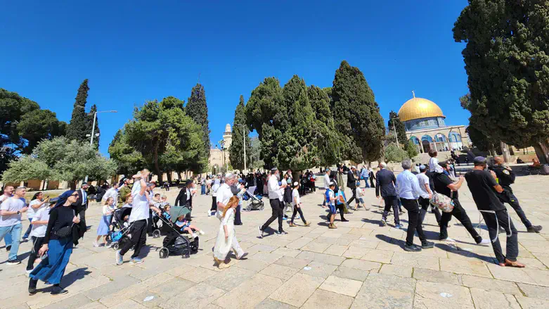 המונים בהר הבית