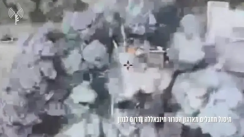 Авиаудар по одной из позиций террористов в южном Ливане