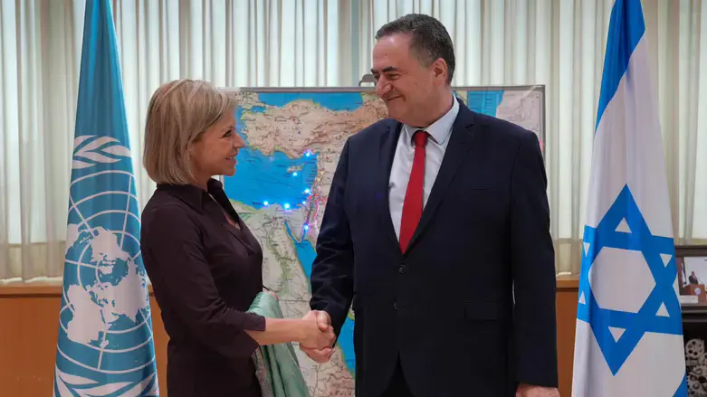 Minister Katz and Plasschaert