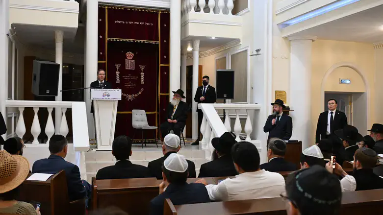 Herzog addresses Jewish leaders in Kazakhstan