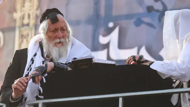 Rabbi Berland in Meron