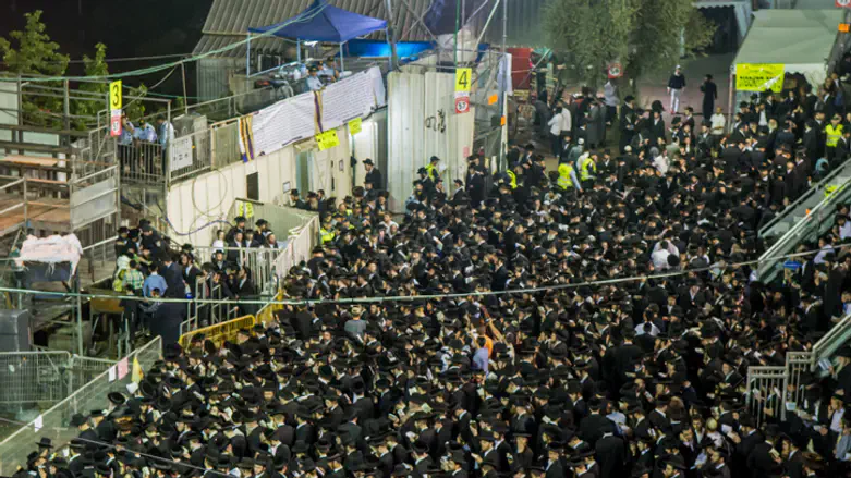 Lag Ba'omer in Meron (illustrative)