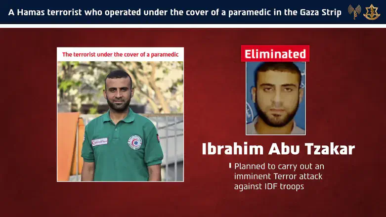 Hamas terrorist Ibrahim Abu Tzakar