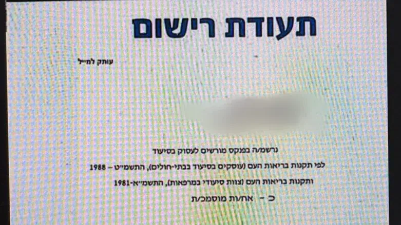 התעודה המזויפת