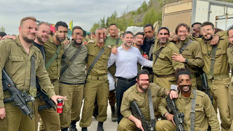 סמוטריץ' עם לוחמים