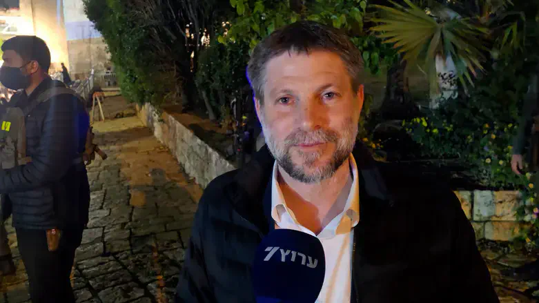 Smotrich in Hebron