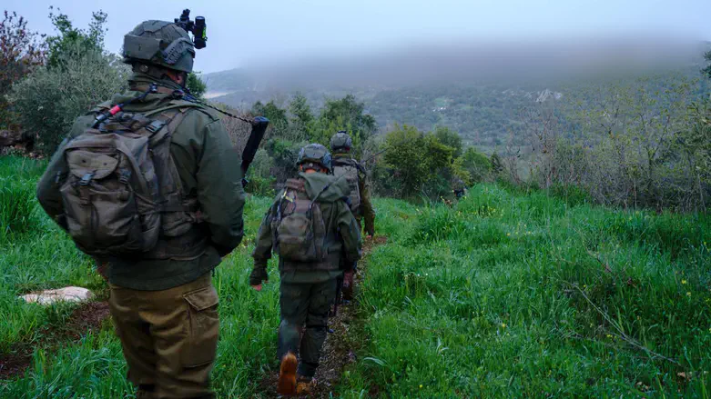 Combat soldiers in Lebanon