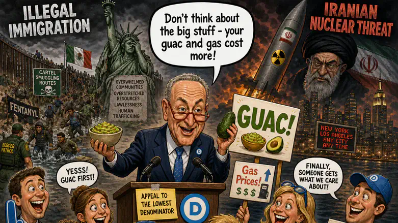 Schumer on guacamole vs. gas prices
