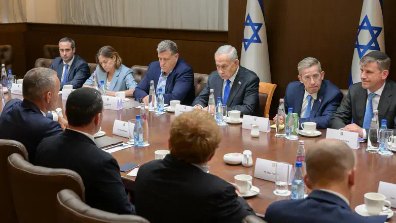Netanyahu meeting with Board of Peace Chair Nickolay Mladenov