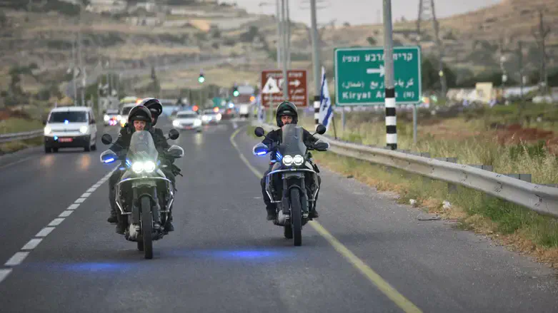 היערכות המשטרה למסע