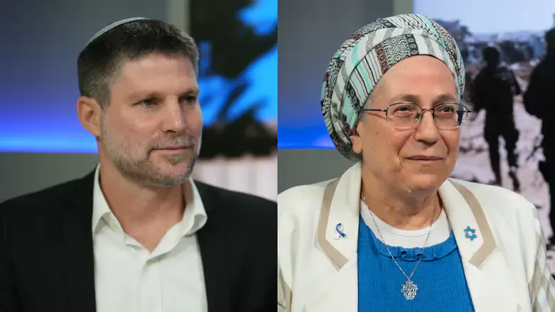 מובילי המיזם השרים אורית סטרוק ובצלאל סמוטריץ'