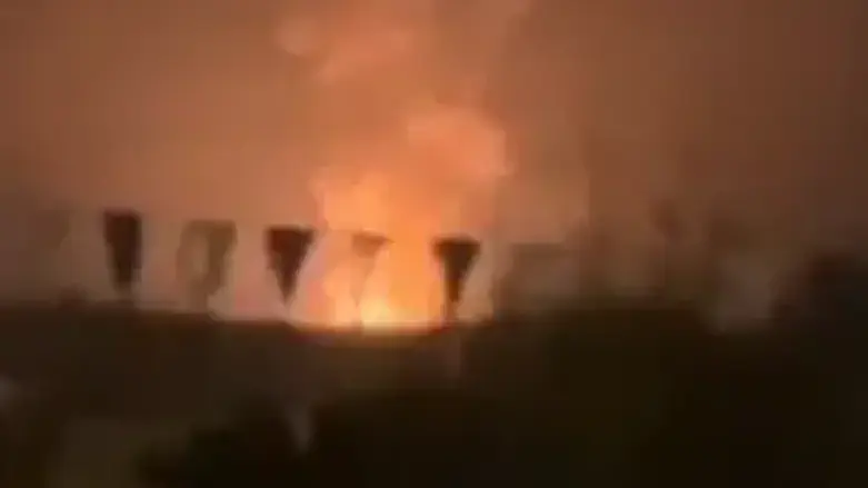 The explosion near Beit Shemesh