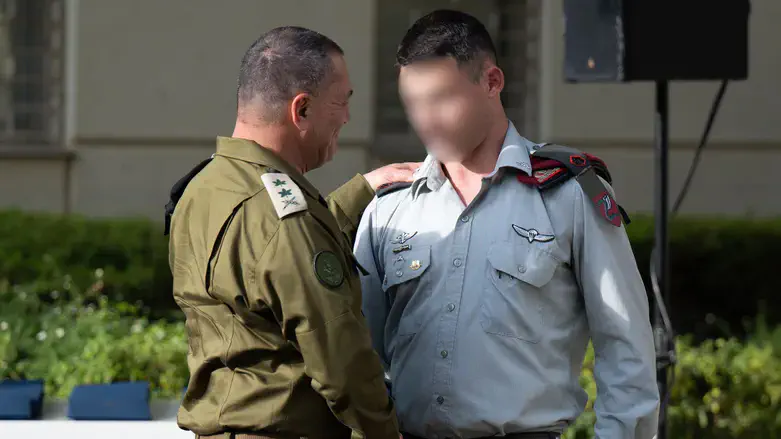 Ariel's brother with the Chief of Staff
