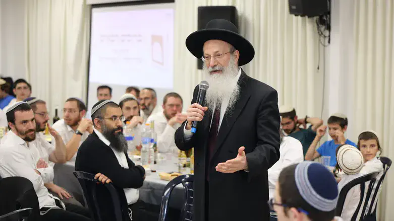 הרב מלמד בהשקה