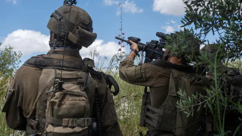 Combat soldiers in Lebanon