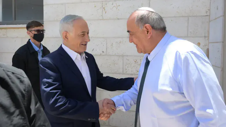 Netanyahu in the north