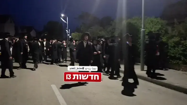 המתפרעים החרדים בבית משפחת סולברג