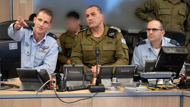 Chief of Staff commands strikes in Iran