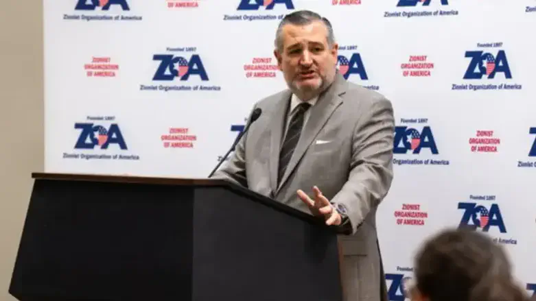 Senator Ted Cruz at ZOA gathering