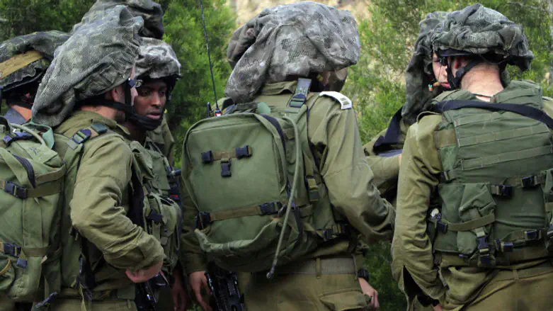 Combat soldiers in Gaza
