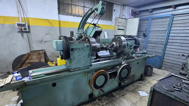 One of the lathes found in a residential area in Shechem