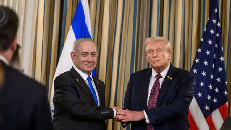 Trump and Netanyahu 2025