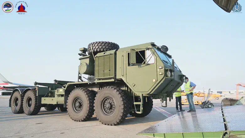 Delivery of Iron Dome Battery to the US Army