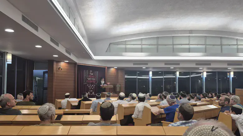 הרב מלמד בהשקת הספר החדש