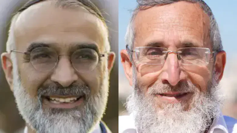 הרב דוד פנדל והרב דרור אריה